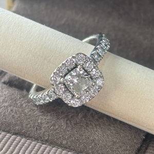  14 k white gold Neil Lane Engagement ring 