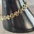  10 k yellow gold mom bracelet 7inch.