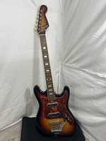 Vintage Teisco Holiday electric guitar Made in Japan, needs work, see photos
