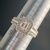  14 k white gold engagement ring 