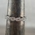  925 ring with moissinte , stackable 
