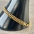  14 kt yellow gold mens bracelet