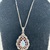  925 chain with opal pendant 