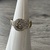  14 k yellow gold buckle fashion ring