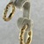  14 k yellow gold hoops 