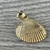  14 kt shell pendant 