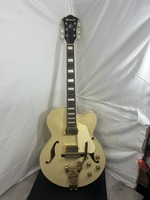 Ibanez Artcore AF75TDG-12-02 Ivory Hollow Body Electric Guitar 6 Sting