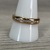  14 kt yellow gold magic glo mens wedding band